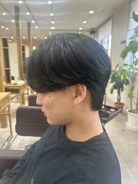 アグ ヘアー ナッツ 秦野店(Agu hair nuts) メンズ/センターパート/ニュアンスパーマ/縮毛矯正/学割/秦野駅