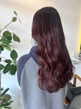 エンリッチヘア(enrich hair) チェリーブラウンカラー