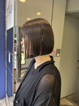 タオ 河原町(Tao) "切りっぱなしボブ"