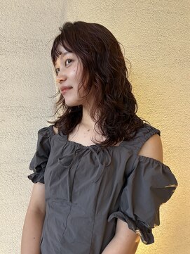 グランドウシワカマル(GRAND ushiwakamaru) レイヤーカット×デジタルパーマ