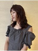 レイヤーカット×デジタルパーマ