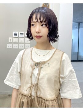 ヨーク(yoke) ボブパーマ/ボブレイヤー/暖色カラー