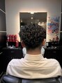 ヘアーサロン宮武&nbsp;大きいカールでナチュラルに仕上げるのが得意です。