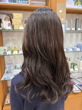 プランタンアヴェダ(printemps AVEDA) コテ巻風パーマ