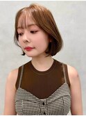 ショート/ボブ/髪質改善/脱白髪染め/白髪ぼかしハイライト