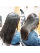 ヘアテリア リュウ 大塚(hair teria ryu) 縮毛矯正/髪質改善縮毛矯正/前髪縮毛矯正/表面ハーフ矯正