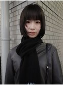 レイヤーボブとカーキブラウン[taiyo]