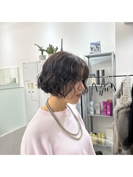 ニトバイアンキシム ボブ(nit by AHNKISM) イメチェンしたい方はボブパーマ◎