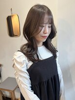 オンカン(onkan)&nbsp;レイヤーカット／春カラー/韓国/髪質改善/ワンカラー/顔周り