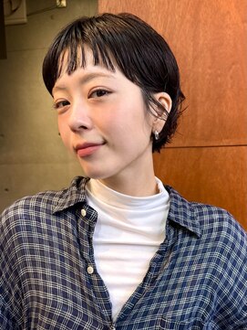 ナループロアポンテ(Nalu pu loa PONTE) パーマショートパーマショートボブパーマミニボブパーマ