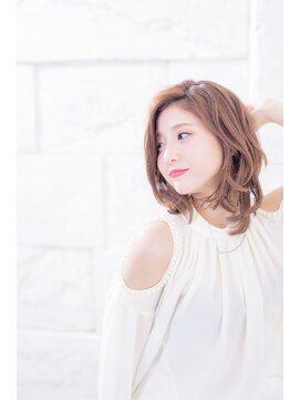 ミエル ヘア 新宿(miel hair) 【mielhair新宿】ゆるっとルーズなフレンチミディ☆