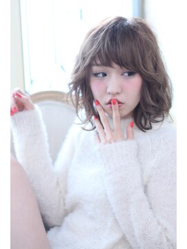 ガランテ(Galante) ふわぼさウェーブ×ベビーバング