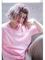 テイラー(Taylor)&nbsp;【Taylor】ノームコアボブ×ピンクグレージュ