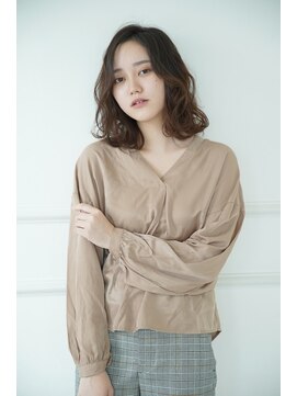 ナオシ トレス 富雄店(nao*c tres) 【nao*c富雄店】ゆるふわ エアリー☆ミディアムパーマスタイル