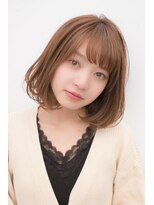 ヘアサロン ガリカ 表参道(hair salon Gallica)&nbsp;モテ髪ゆるふわボブ×シナモンベージュ