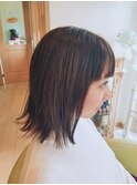 切りっぱなしボブ