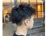 【紫輝,生田指名限定MEN’S】カット+ツイストパーマor波巻パーマ ￥13900