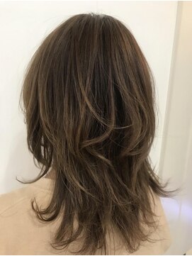 ネオヘアー 京成曳舟店(NEO Hair) ロングウルフ×ベージュカラー