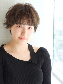 エアー 銀座(air) ★岡田有加★20代30代/ナチュラル束感ショート