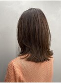 乾かすだけでキマる!こなれ美人のミディアムレイヤー30代40代
