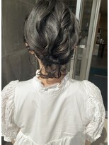 美容室 アイディー i-dee&nbsp;伸ばしかけボブアレンジ