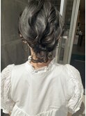 伸ばしかけボブアレンジ