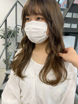 ヘアー アイス 御器所本店(HAIR ICI) ハニーベージュカラー