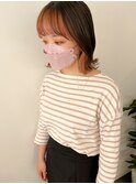#フェイスフレーミング 韓国風ボブ