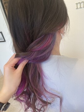 ラビス 浦和(Lovis) デザインカラー/レイヤーカット/ウェットヘア/夏のヘアアレンジ