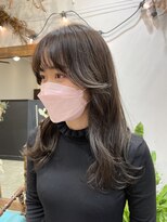 ボルタノット(volta∞knot)&nbsp;【ボルタノット★YUMI】顔まわりカット　くびれ巻き　韓国ヘア