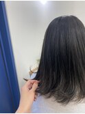 カーキーグレー×ロング