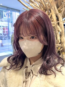 ゼスト 八王子店(ZEST) 艶髪ハイトーン◎ラベンダーカラー/紫カラー