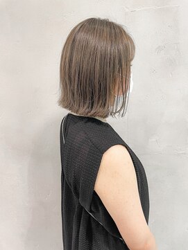 ハルキ ミナト ジャパン オオサカ(HARUKI MINATO japan OSAKA) 外ハネボブ 20代30代40代ヘア 小顔 大阪ボブ 梅田