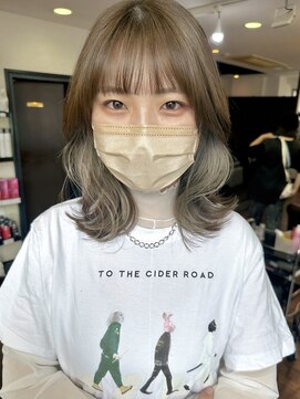 リコバイアフロート(riko by afloat) イヤリングカラー/くびれ ヘア/くびれミディ