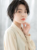 ドクターズ サロン ラブ(Dr's Salon LAB) くせ毛風ゆるふわ横顔美人ラフマッシュパーマh古河20代30代40代