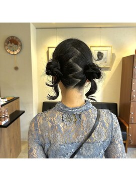 アルマヘアー(Alma hair by murasaki) ◎ツインお団子ヘア◎