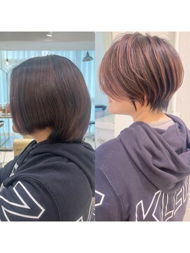 アンド ストーリーズ(&STORIES) 前下がりショート/絶壁解消/30代/40代/50代【橋本】