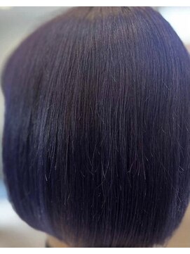 エイト(EIGHT) 色落ちシルバーを狙ったパープルカラー