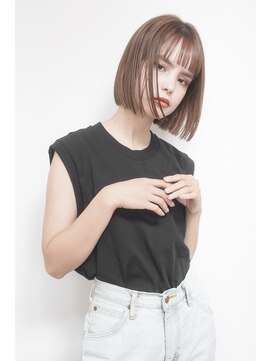 ベンジー オウン 代々木上原店(benji own) 髪質改善×ぱつっとボブ