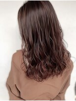 ミスグランディーヴィラス(Miss Grandee VILLAS) デジタルパーマ/ツヤ髪/ゆるフワロング/ワインレッド