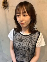 ブルーメ(Blume...)&nbsp;小顔カット/ミディアムレイヤー/大人可愛い/前髪カット