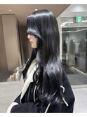 グレージュカラー/髪質改善/暗髪/レイヤーカット[恵比寿駅]