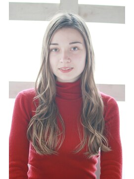 アウラ(Aula by marbles) ブラウンベージュ/ゆるふわ巻き/ゆる巻きロング[横浜]