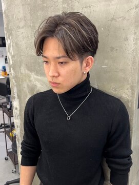 メンズサロン キング 梅田店(Men’s salon K!ng) 波巻きツイストスパイラルパーマ/フェザーパーマ/眉毛/メンズ