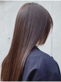 【パーソナルカラー診断】暗髪透明感＊ソフトラベンダーブラウン