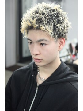 マーズ(MARS) スパイキーショート×ブリーチ×アップバング/20代30代40代