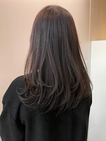 縮毛矯正ロングレイヤー*髪質改善トリートメント*髪質改善カラー