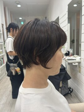 テラス ヘアアンドボタニカル(terrace) terrace岩政/くびれショート/30代40代/姪浜