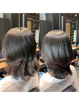 エノア 東京(ENORE) 縮毛矯正っこんなにも変わるんです!