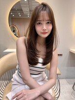 ロンド アンブル 四条烏丸(Lond ambre)&nbsp;平野実花/くびれ/レイヤーカット/髪質改善/ブラウン/カラー